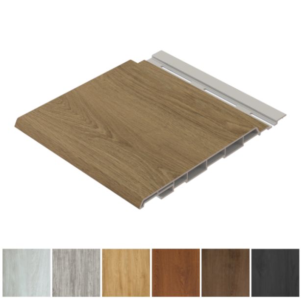 ChamClad C1747 Exterior Wall Panel Siding 6" x 12' 1pc