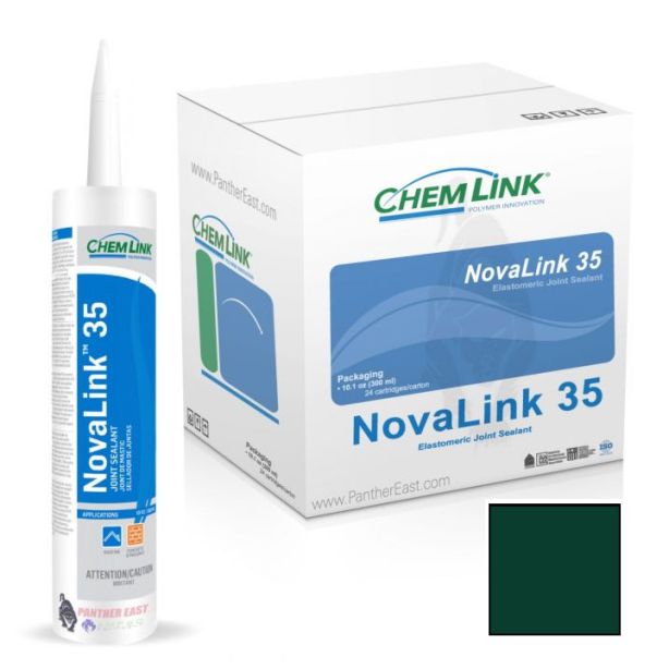 ChemLink F1263 DuraLink 35 Adhesion Sealant 10.1oz Cartridge 24ct-Forest Green