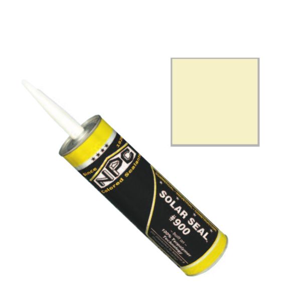 NPC 900 Solar Seal Caulk 19oz Pro Size Ivory 9048 9/case