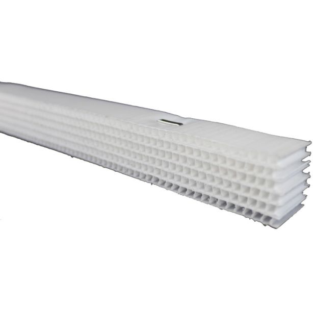 Cor-A-Vent PS-400 Soffit Strip Vent 1"x3/4"x4' White 1pc Coravent