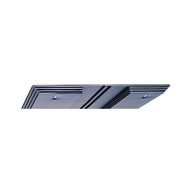 Cor-A-Vent V-300-8E Enhanced Ridge Vent 5/8"x8-1/2"x4' 12ct Coravent