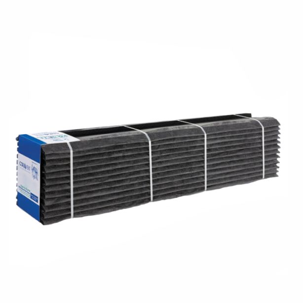 Cor-A-Vent V-600-8 Ridge Vent 1"x8-1/2"x4' 12ct Coravent