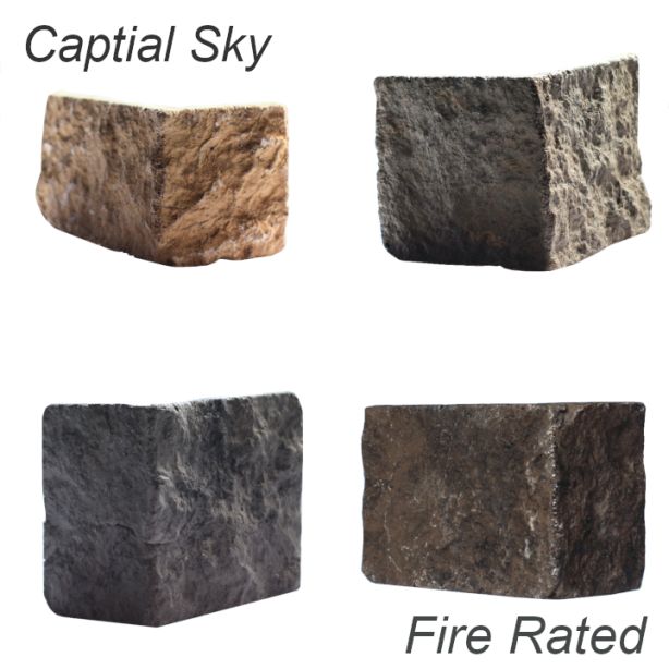 Evolve Stone FR-CS-C Capital Sky Corners Fire Rated