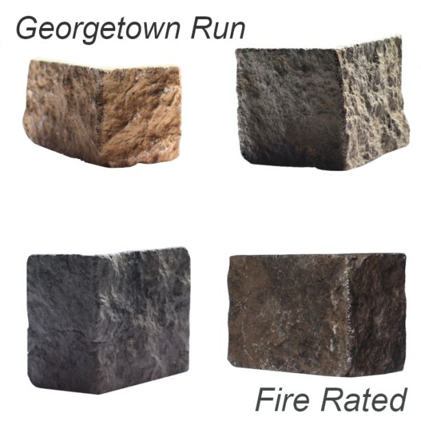 Evolve Stone FR-GR-C Georgetown Run Corners Fire Rated