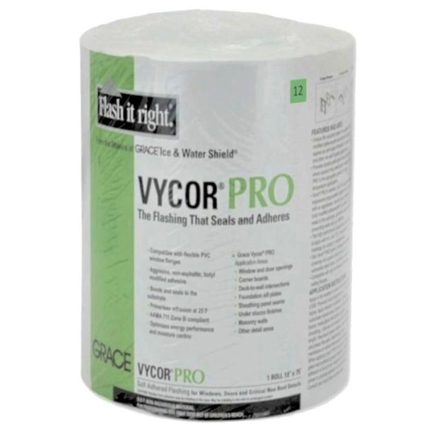 GCP Grace Vycor PRO Flashing Tape 12"x75'