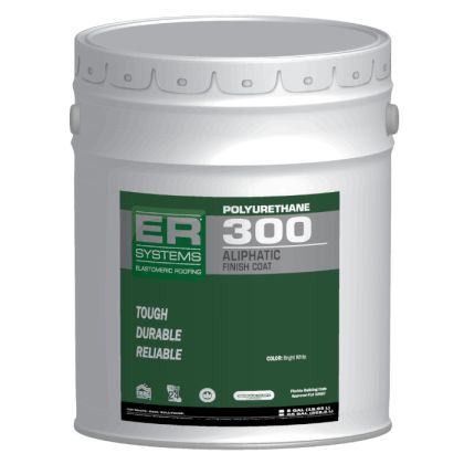 ER Systems Polyurethane 300 Aliphatic Finish Coat 5 Gallon 9 Buckets White