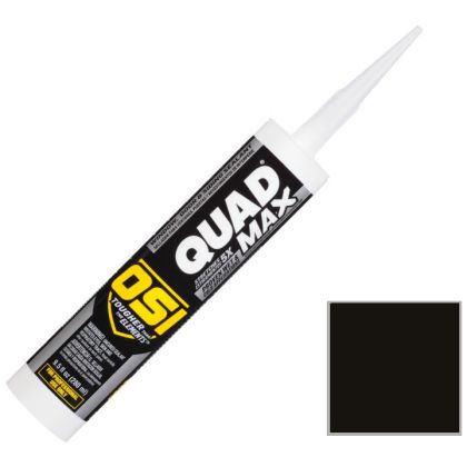 OSI Quad Max Window Door Siding Sealant Caulk 10oz Black 003