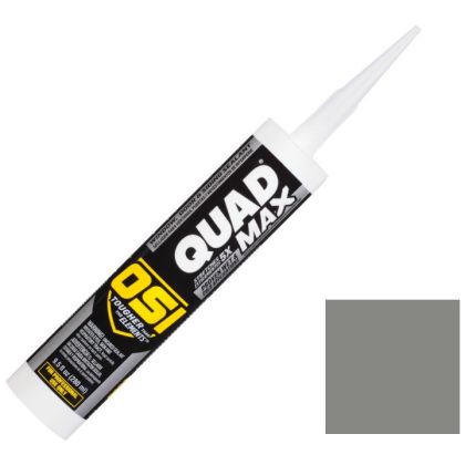 OSI Quad Max Window Door Siding Sealant Caulk 10oz Gray Slate 589