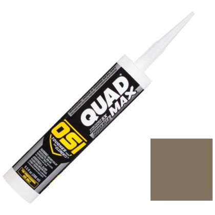 OSI Quad Max Window Door Siding Sealant Caulk 10oz Aged Pewter 569