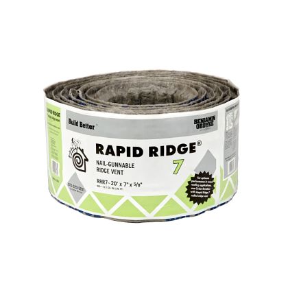 Benjamin Obdyke Rapid Ridge Vent 7"x20'