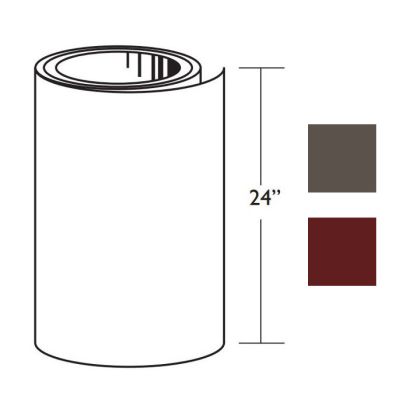 Berger Aluminum Trim Coil .019 24"x50' James Hardie Rich Espresso & Countrylane Red