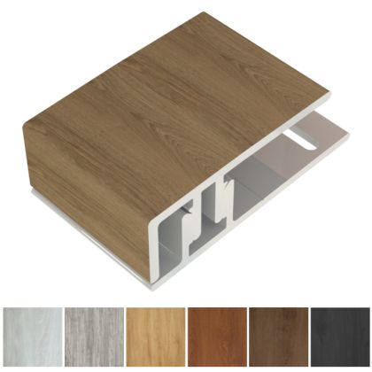 ChamClad C1717-06 Finishing Trim Soffit 12' 2pc