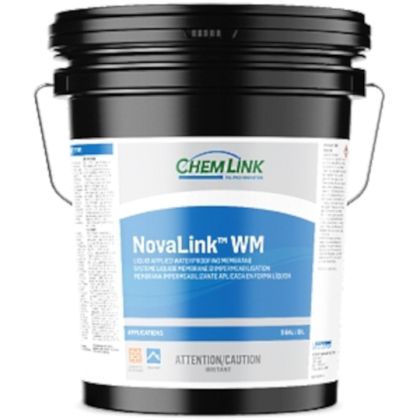 ChemLink F1117 NovaLink Liquid Waterproof Membrane 5gal Pail Black