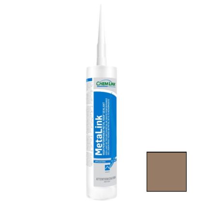 ChemLink F1213 MetaLink Silicone Roof Sealant 10.1oz Cartridge 12ct Buckskin