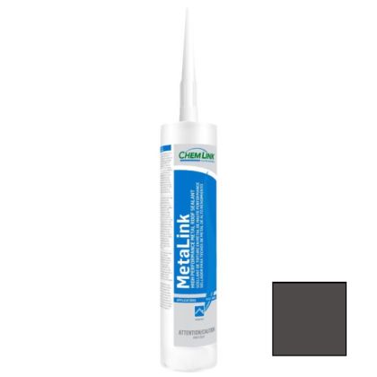ChemLink F1213 MetaLink Silicone Roof Sealant 10.1oz Cartridge 12ct Dark Bronze