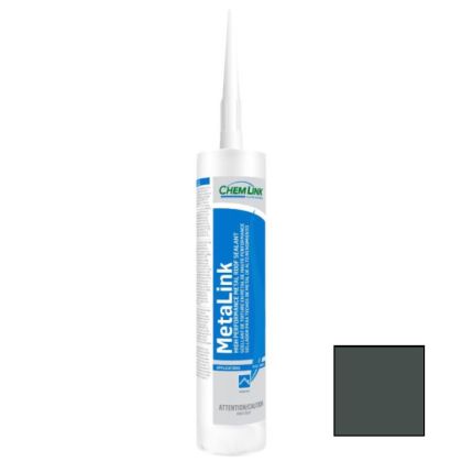 ChemLink F1213 MetaLink Silicone Roof Sealant 10.1oz Cartridge 12ct Hartford Green
