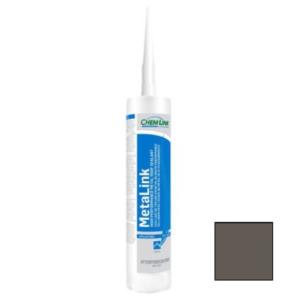 ChemLink F1213 MetaLink Silicone Roof Sealant 10.1oz Cartridge 12ct Medium Bronze