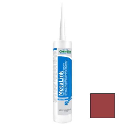 ChemLink F1213 MetaLink Silicone Roof Sealant 10.1oz Cartridge 12ct Regal Red