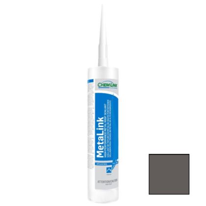 ChemLink F1213 MetaLink Silicone Roof Sealant 10.1oz Cartridge 12ct Shake Gray