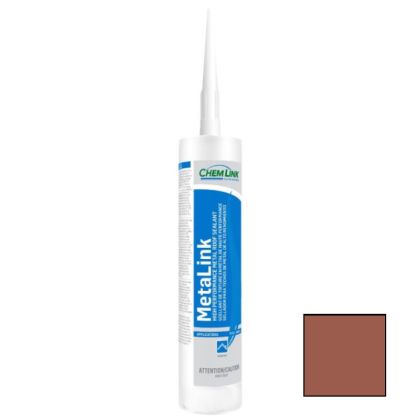 ChemLink F1213 MetaLink Silicone Roof Sealant 10.1oz Cartridge 12ct Terra Cotta