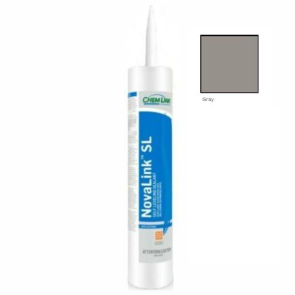 ChemLink F1233 NovaLink Self Leveling Sealant 28oz Cartridge 12ct Gray