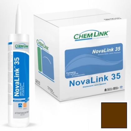 ChemLink F1240 NovaLink 35 Sealant 10.1oz Cartridge 24ct Medium Bronze