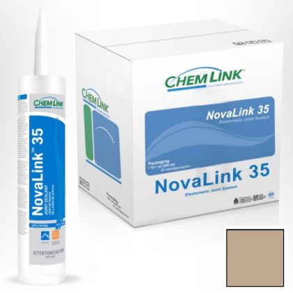ChemLink F1240 NovaLink 35 Sealant 10.1oz Cartridge 24ct Tan