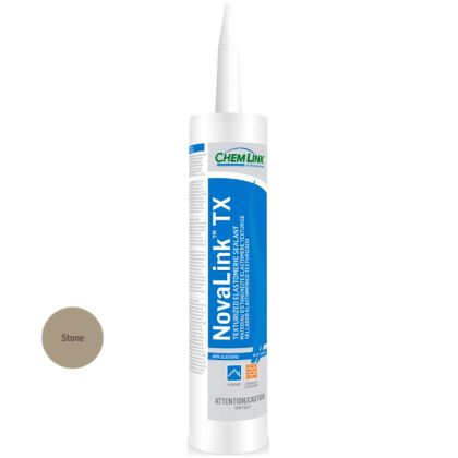 ChemLink F1241 NovaLink TX Textured Sealant 10.1oz Cartridge 24ct Stone