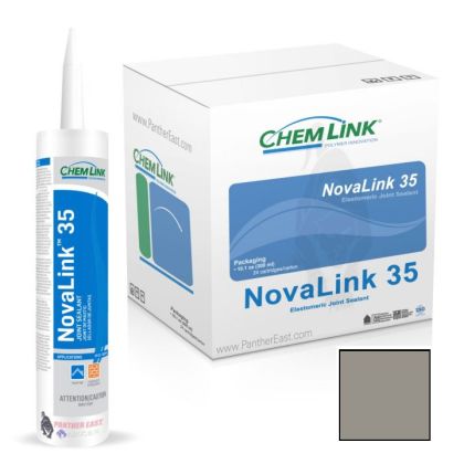 ChemLink F1263 DuraLink 35 Adhesion Sealant 10.1oz Cartridge 24ct-Aluminum Gray