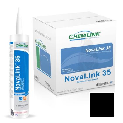 ChemLink F1263 DuraLink 35 Adhesion Sealant 10.1oz Cartridge 24ct-Black