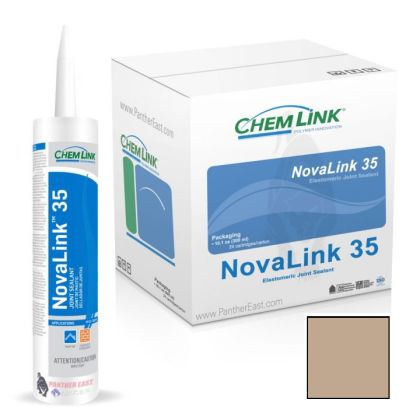 ChemLink F1263 DuraLink 35 Adhesion Sealant 10.1oz Cartridge 24ct-Tan