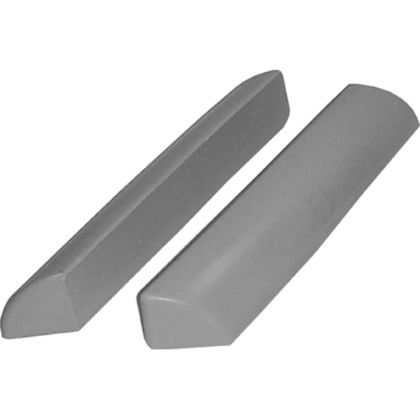ChemLink F1303P ChemCurb Straights 12" Gray 8ct