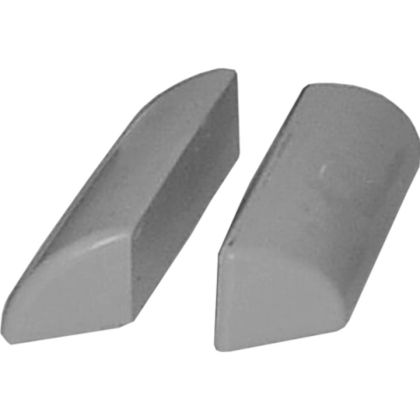 ChemLink F1304P ChemCurb Straights 6" Gray 8ct