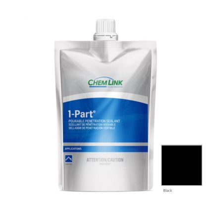 ChemLink F1426 ECurb System 1-Part Pourable Penetration Sealant .5gal 4ct-Black