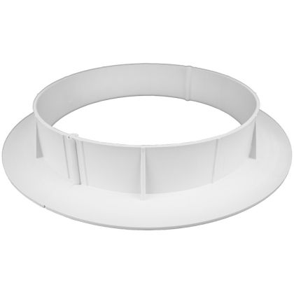 ChemLink F1353 E-Curb Round Two Piece Circle 9" Diameter White