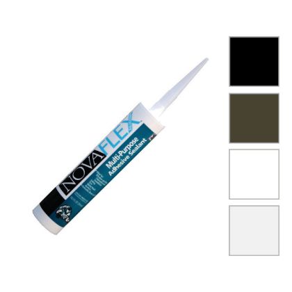 Nova Flex Multi Purpose Silicone Caulk 10oz