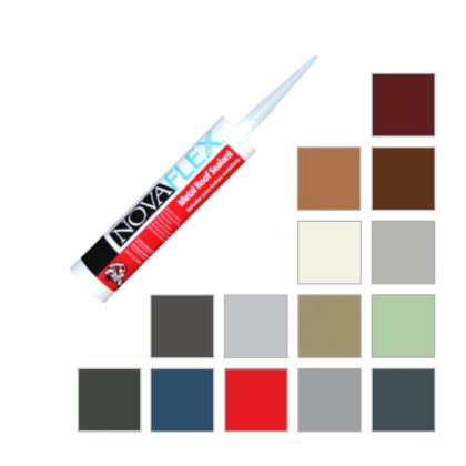 Nova Flex Metal Roof Sealant Caulk 10oz