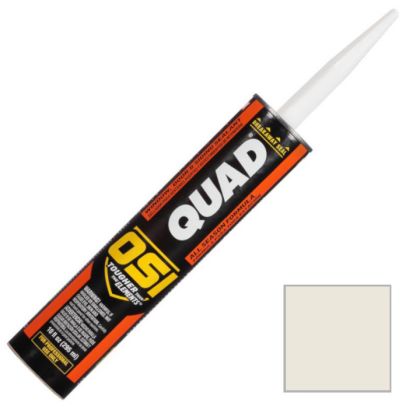 OSI Quad Window Door Siding Sealant Caulk 10oz Arctic White 004