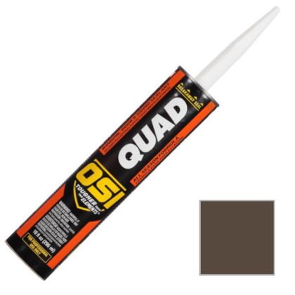 OSI Quad Window Door Siding Sealant Caulk 10oz Rich Espresso 296