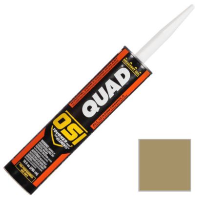 OSI Quad Window Door Siding Sealant Caulk 10oz Monterey Taupe 335