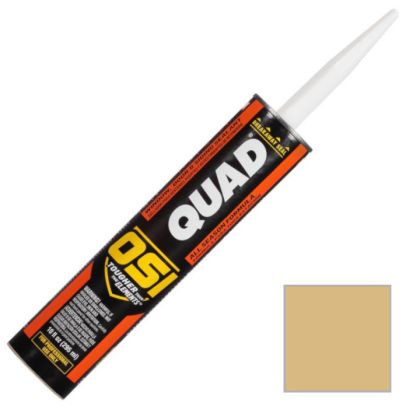 OSI Quad Window Door Siding Sealant Caulk 10oz Navajo Beige 406