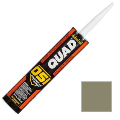 OSI Quad Window Door Siding Sealant Caulk 10oz Heather Moss 739