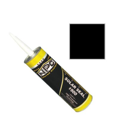 NPC 900 Solar Seal Caulk 19oz Pro Size Black 9031 9/case