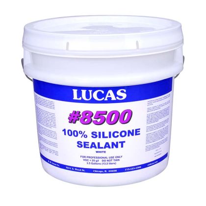 Lucas 8500 100 Percent Silicone Mastic Sealant 3.5 Gallon