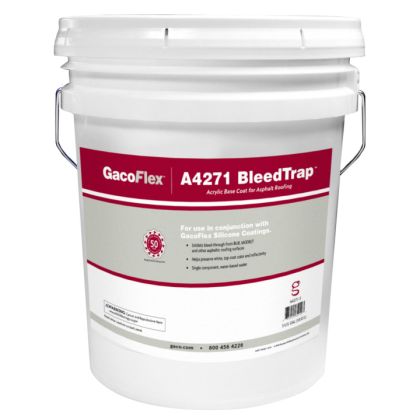 Gaco A4271-5 Bleed Trap Sealer For Asphalt Roofing 5 Gallon