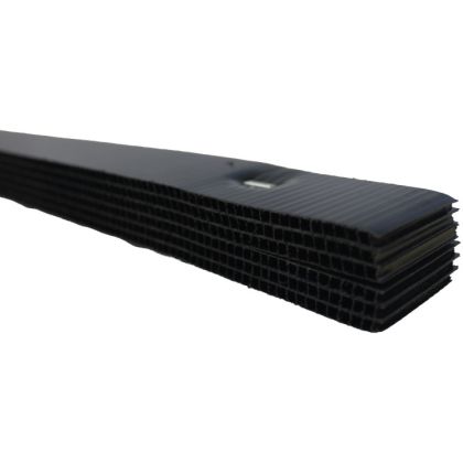Cor-A-Vent S-400 Soffit Strip Vent 1"x1-1/2"x4' Black 1pc Coravent