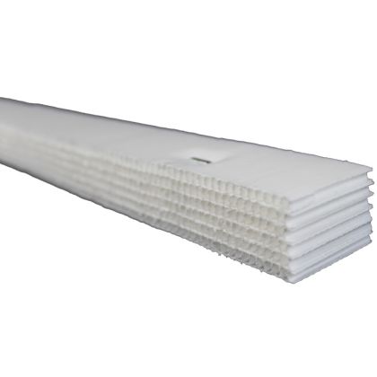 Cor-A-Vent S-400 Soffit Strip Vent 1"x1-1/2"x4' White 1pc Coravent