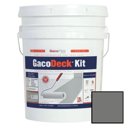 Gaco Deck Kit Pewter with Filler 3.5 Gallon