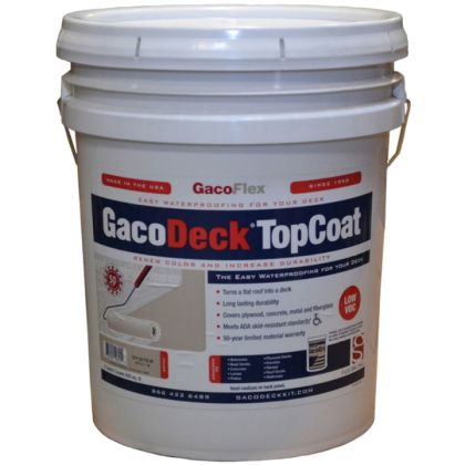 Gaco Deck Top Coat Oyster 5 Gallon