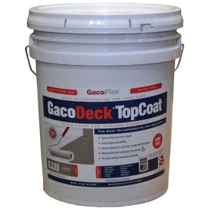 Gaco Deck Top Coat Adobe 5 Gallon